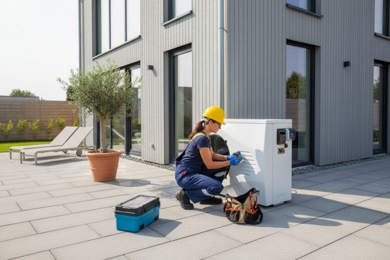 Heat Pump Installation detail
